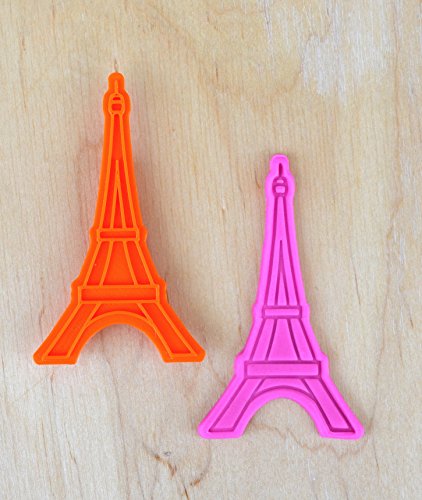 Eiffel Tower Cookie Cutter and Stamp Set 29 x 50 inches