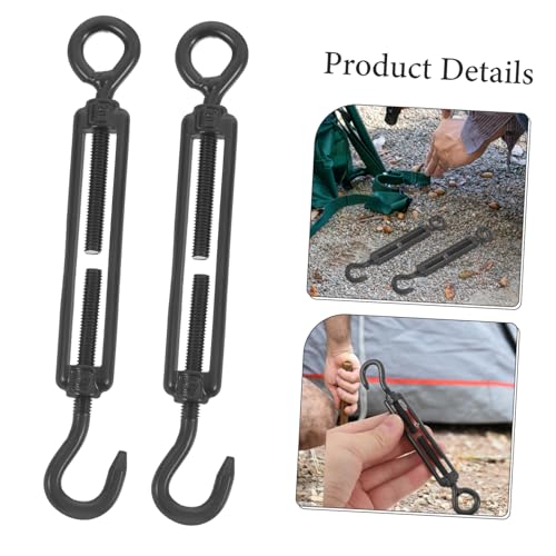 5 piezas de tensores ajustables de acero inoxidable para tensión de cables, robustos para proyectos DIY y aseguramiento miniatura 7