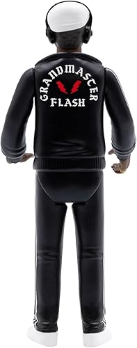 Miniatura 4 de Super7 Grandmaster Flash - Figura de acción Grandmaster Flash de 3.75 pulgadas con accesorios coleccionables de hip hop y juguetes retro