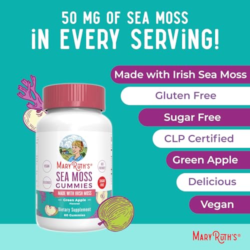 Mary Ruth's Sea Moss Gummies (60 ct, 50 mg) — view 8