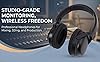 MENDUNER Professional Wired Over Ear Studio Headphones with Bluetooth 5.4, 40mm HiFi DJ Monitor Headset, Stereo Mixing Recording Headphones with 6.35mm to 3.5mm Audio Jack for Guitar #3