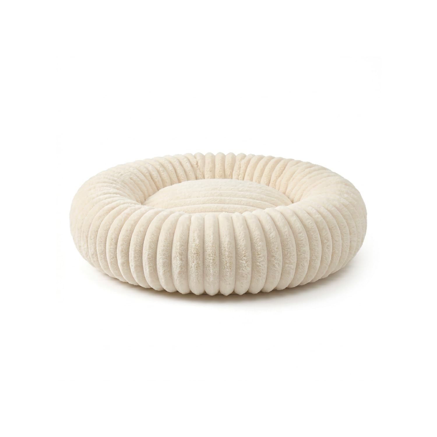 Chien stressé ? Niche pour chien intérieur anti-stress lavable Wintem blanc lait L