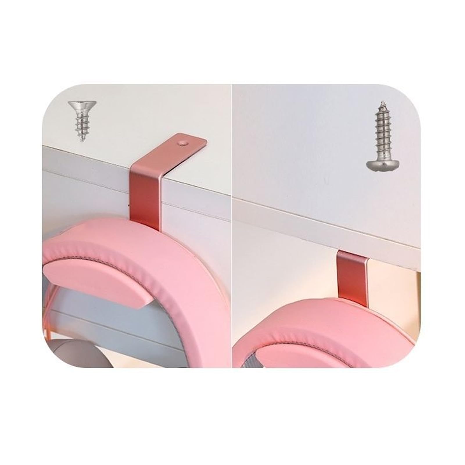 Cocoarm Supporto Universale per Cuffie, a Forma di Z in Lega di Alluminio