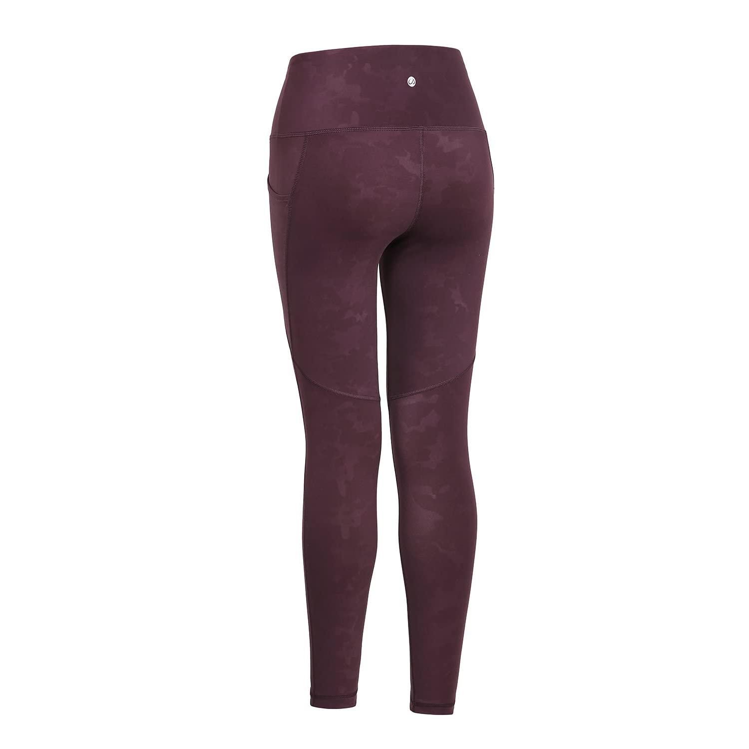 Legginsy na siłownię damskie spodnie treningowe z wysokim stanem legginsy do jogi - 61 cm spodnie z szerokimi nogawkami damskie (S)