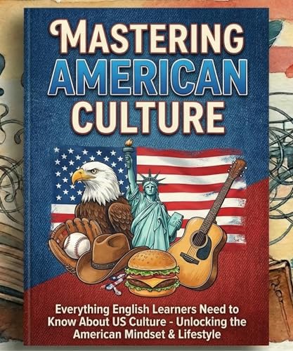 Mastering American Culture: Everything English Learners Need to Know About US Culture - Unlocking the American Mindset & Lifestyle. (ADVANCED ENGLISH GRAMMAR &...