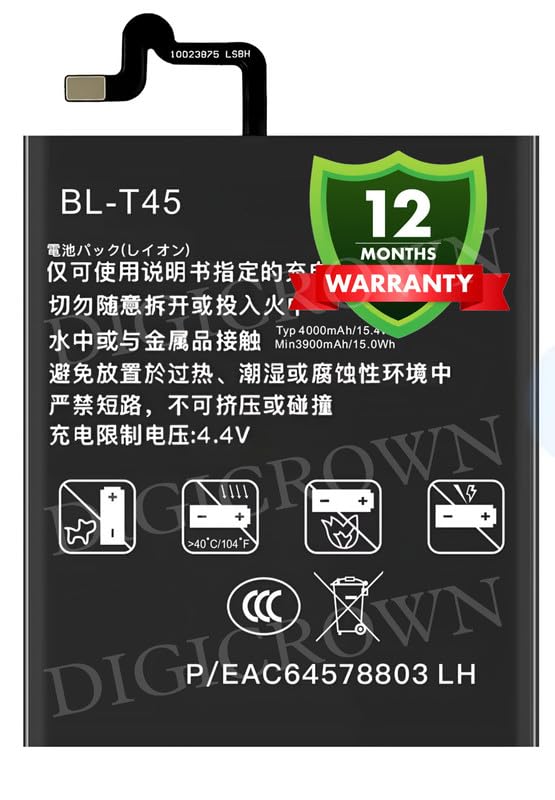 Image of Original BL-T45 Battery Compatible for LG K50s | LG K51 | LG Q51 | LG Q70 - (4000mAh) - 1 Year Warranty