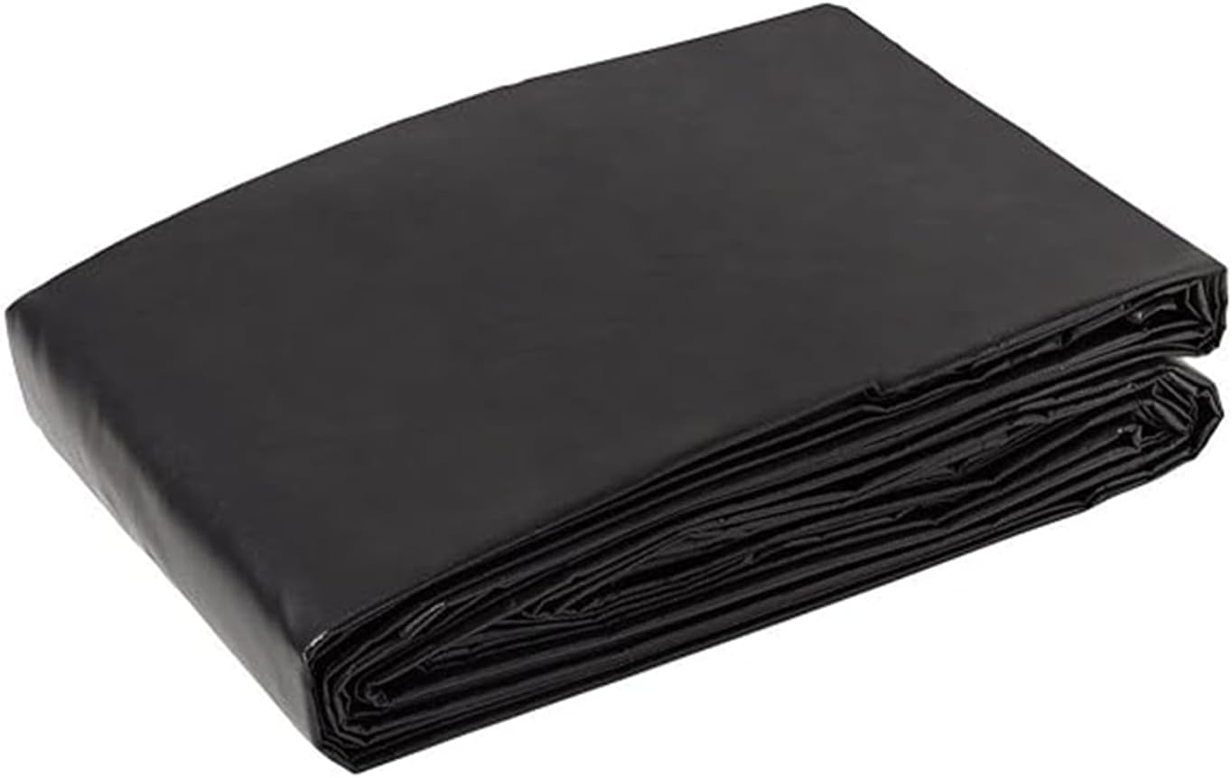 Tarps Now Heavy Duty Vinyl Tarp, (20' x 30') with Brass Grommets - Vinyl Tarps Heavy Duty Waterproof Tarpaulin for Canopy, Pool Cover, Truck Cover, Camping Roof, Indoor Outdoor - Black, 18 oz, 20 Mil