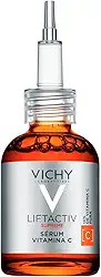 Vichy Liftactiv Supreme, Sérum Antioxidante e Corretor de Sinais da Idade com 15% de Vitamina C Pura, Ácido Hialurônico e Ação Antifadiga, Melhora a Firmeza e a Luminosidade da Pele, 20ml