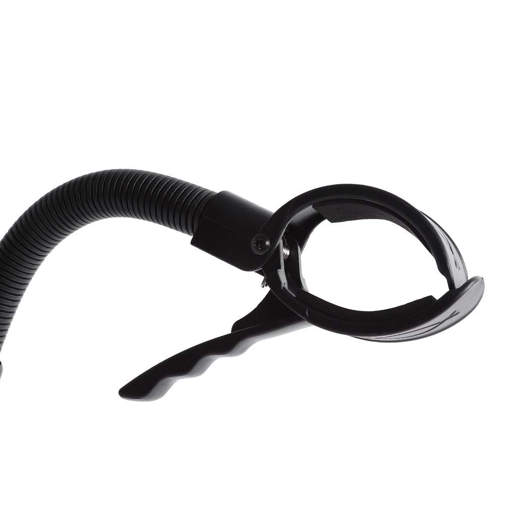Ejoyous Porta Asciugacapelli, Piantana Porta Phon in Acciaio Inox, Regolabile in Altezza Supporto per Styling dei Capelli per Le Donne e Gli Animali Domestici 40 x 19 x 6 cm