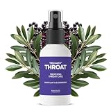 Oxygen Nutrition TriGuard Throat Spray with Colloidal Silver Water, Olive Leaf & Elderberry Extract | Soothing Throat Mist for Hydration & Daily Comfort | 2 oz | Made in USA