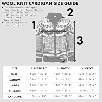 Crème wollen vest – handgebrede jas van 100% wollen Engelse rbstof