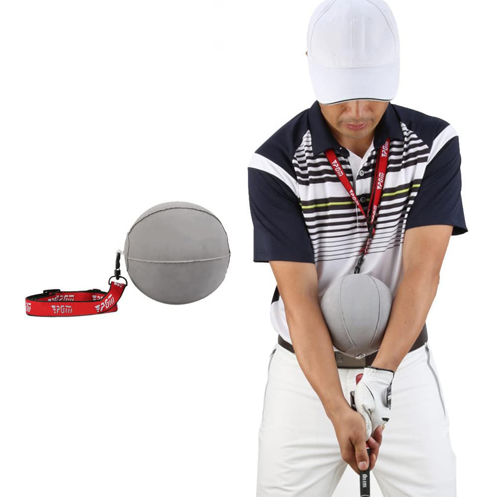 Improve Your Posture with Golf Swing Trainer Ball, PVC Adjustable Posture Corrector, Ideal for Enhancing Swing Technique, Perfect Training Aid for Golfers of All Levels
