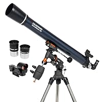 Celestron 21064 PowerSeeker 90EQ Telescopio rifrattore - include due oculari