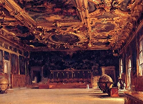 Lienzo cuadro Palacio Ducal de John Singer Sargent para decoraciones del hogar