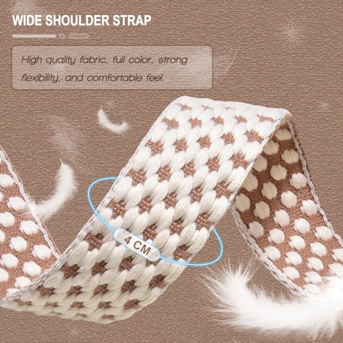 Image of ZINZ 66-inch Non-Slip Replacement Shoulder Strap for Messenger, Tote, and Crossbody Canvas Bags