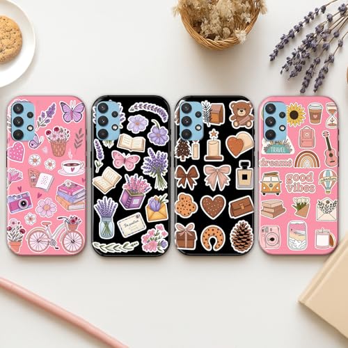 Image of COLORflow Back Cover Compatible with Samsung Galaxy A52 4G / 5G / A52S 5G | Pastel Dreams Collection Customized | Glossy Armoured Bumper with Camera Protection Back Cover