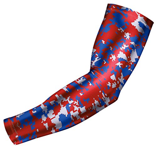 bucwild Sports Compression Arm Sleeve - Youth & Adult Sizes - Baseball Football