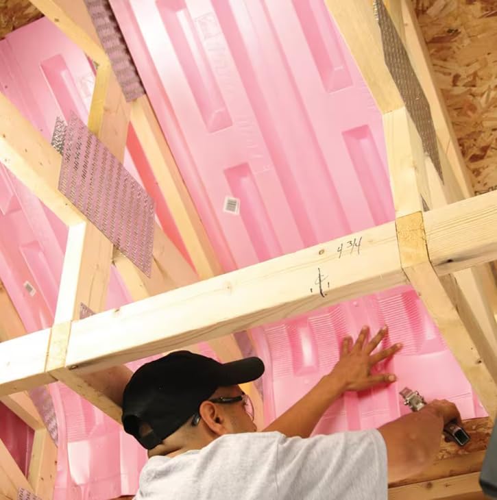 Raft-R-Mate 22-1/2 in. x 4 ft. Attic Insulation Rafter Baffle Proper Vents (70-Pieces)
