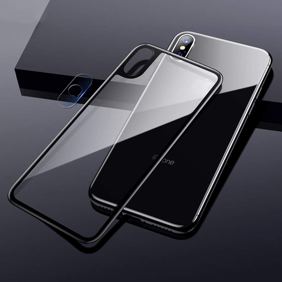 iPhone Xs 64GB SIMフリー保護フィルム　ケース付き 140-3d-bkxs-rn.jpg