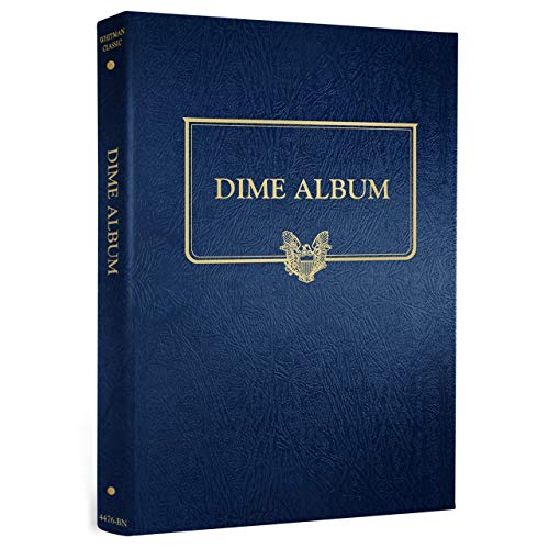 Whitman Dime Album Blank Pages #4476