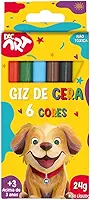 DAC - Giz de Cera com 6 Cores
