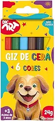 DAC - Giz de Cera com 6 Cores
