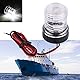 Keenso Marine Ankerlicht, 12V 360 ° Weißes LED-Ankerlicht Wasserdicht Boot LED Navigationslicht Toplicht für alle Boot unter 12m