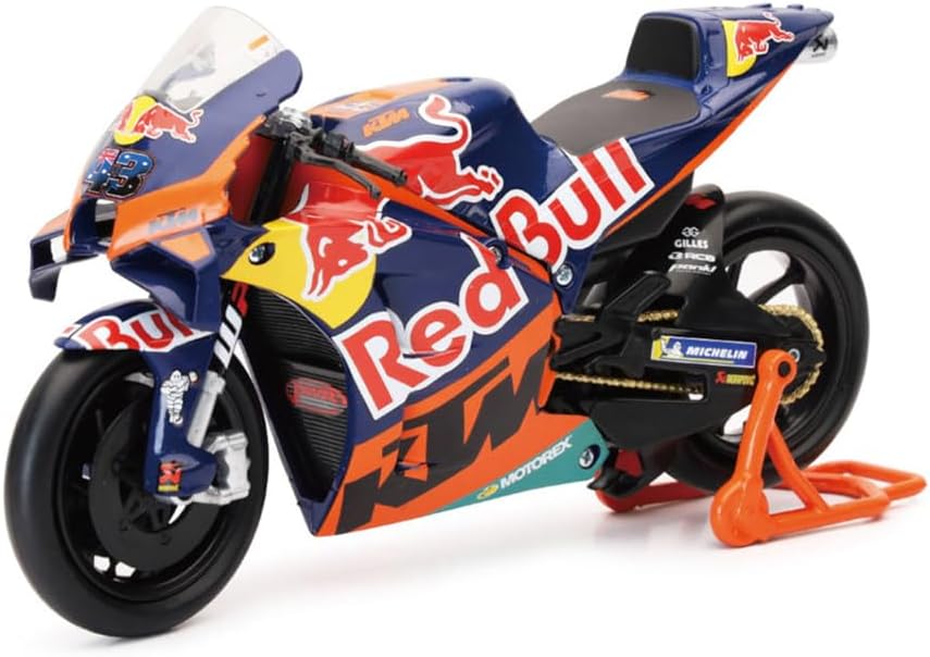KTM RC16 Motorcycle #43 Jack Miller KTM Factory Racing MotoGP World Championship (2023) 1/12 Diecast Model by New Ray 58393