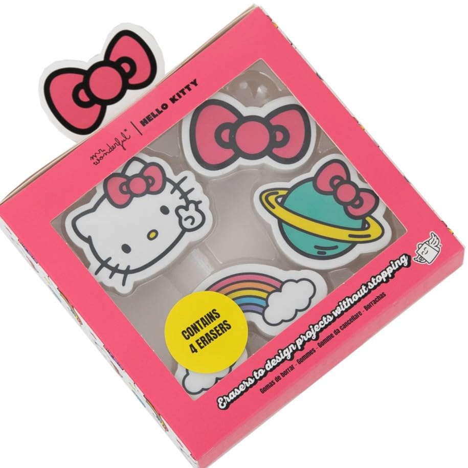 Mr. Wonderful - Gomas de borrar - Hello Kitty