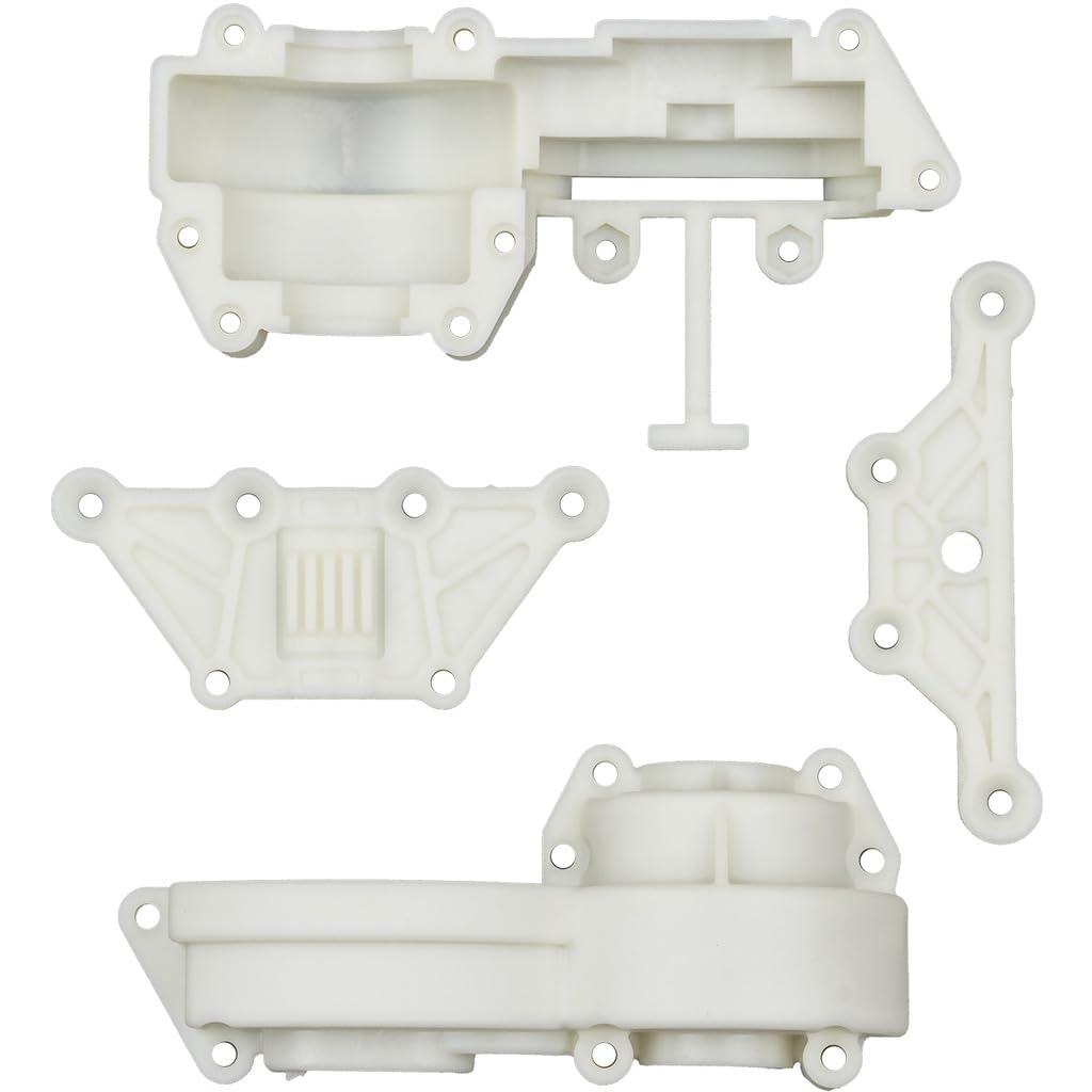 Associated 31943 6x6 Motor Mount Gearbox Case Set Natural