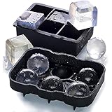 Debido a las propiedades antiadherentes de los materiales de silicona, los cubitos de hielo se pueden quitar fácilmente. Por lo que también es muy fácil de limpiar.