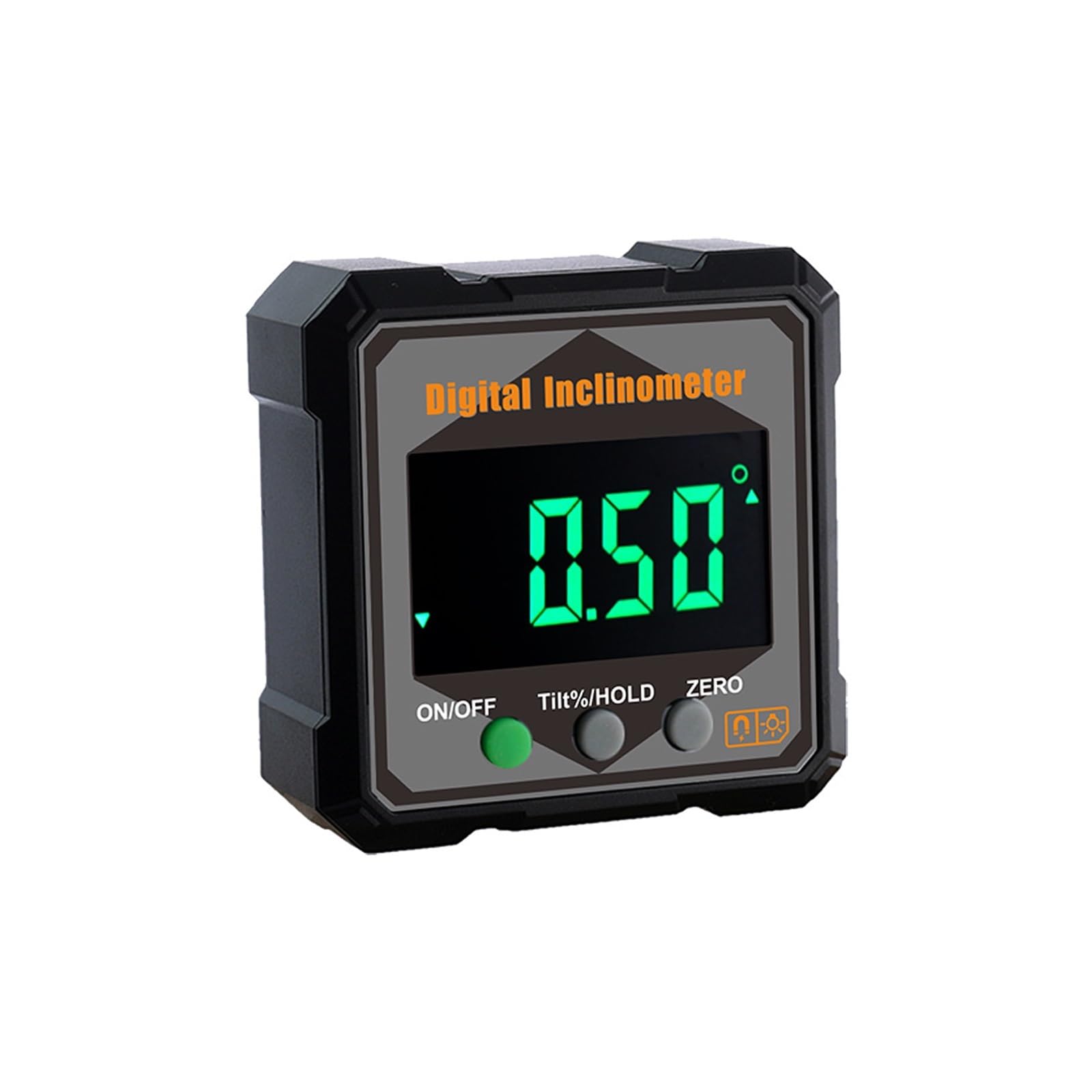 Bnvewr 1 Digital Angle Finder, Magnetic Digital Angle Finder Protractor Inclinometer Fast & Stable Measurement Tool,Inclinometer(Dlw22my)