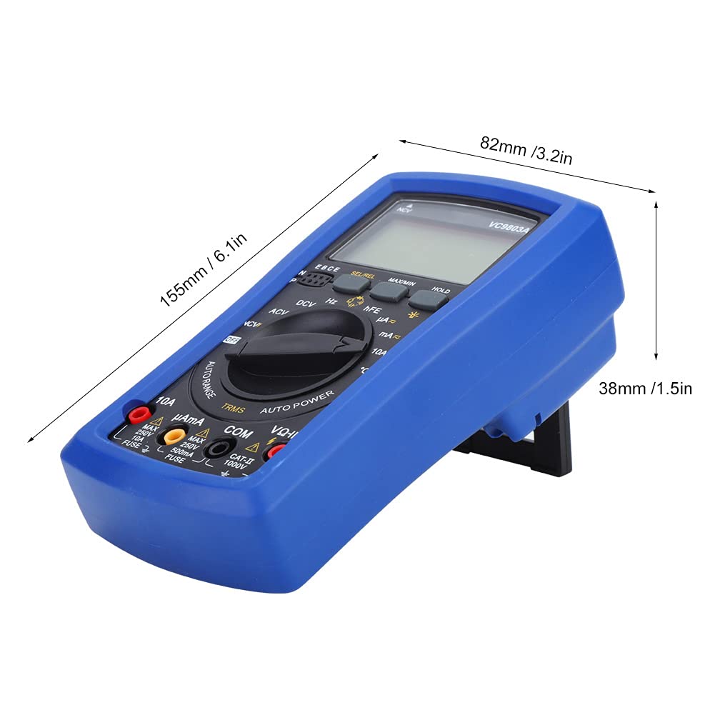 Multimetro digitale a portata automatica True RMS Tester di tensione/corrente CA/CC per professionisti elettrici