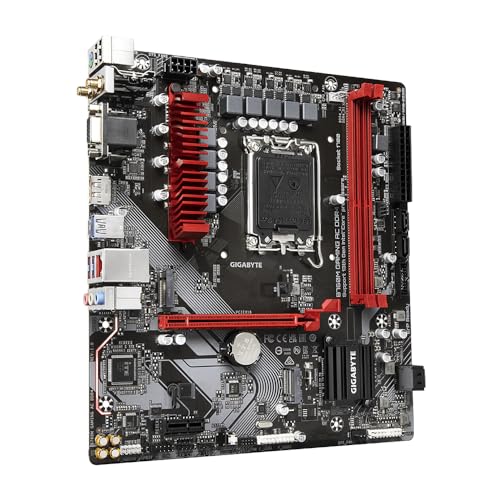 GIGABYTE B760M GAMING AC DDR4 Scheda Madre - Supporta processori Intel Core 14ª generazione, VRM digitale a 6+2+1 fasi, fino a 5333MHz DDR4 (OC), 2x PCIe 4.0 M.2, Wi-Fi 802.11ac, LAN 2.5GbE - Scheda madre - Immagine 3