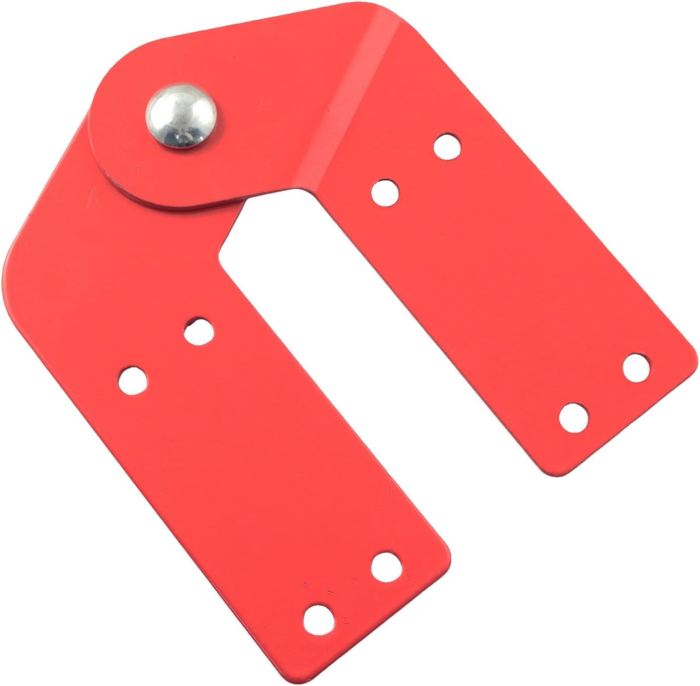 TAODAN 2PCS Articulated Staircase Hinge Replacement Kit Foldable Staircase Hinges Overall Length 9.45x1.85 inches Multi Purpose Hardware Accessories for Power Supply and Telecommunications Projects