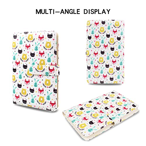 Rieibi 96 Pockets Mini Photo Album, Wallet PU Leather Photo Album for Fujifilm Instax Mini Evo/12/11/8/9/7s/25/70/90 Instant Camera, Shine Colorful Photo Album for Polaroid - Image 3