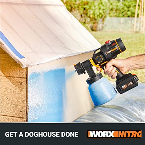 WORX Cordless Paint Sprayer 20V Brushless, WX020L - image 8