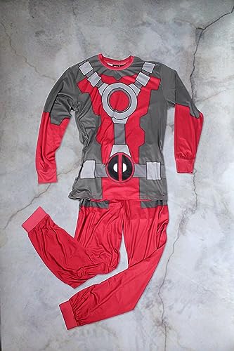 Marvel Avengers Black Panther Deadpool Spiderman Adult Men's Pajama Sleep Set3