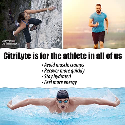 Elete Citrilyte Electrolyte Add-In Hydration Drops | Sodium, Magnesium, Potassium & Trace Minerals | Slight Lemon Flavor, All Natural | Leg And Muscle Cramp Relief | Transform Any Drink Into A Sports Drink, 32Oz Team Size #TOP5
