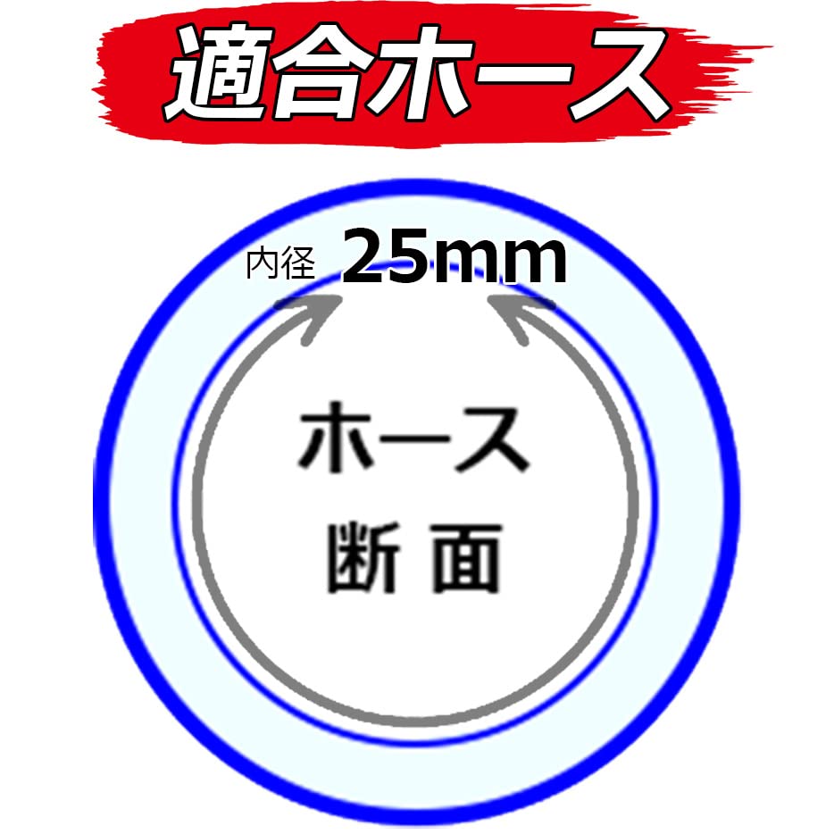 Amazon | セフティー3(Safety-3) 散水ノズル ロング 25mm PS-25 | 散水