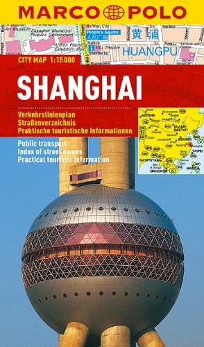 Marco Polo Shanghai Cityplan: Stadsplattegrond