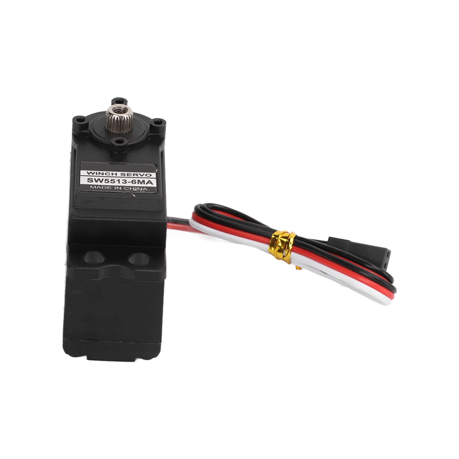Servomoteur RC, Engrenages Métalliques Haute Résistance, Treuil Voile Alliage Couple Élevé, for Modèles Bateaux RC Voiliers Compétition Loisir Marin