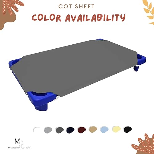 Miniatura 4 de Paquete de 12 sábanas para cuna para guardería, preescolar, tela de mezcla de poliéster con esquinas elásticas, para cunas de 22 x 52 pulgadas,