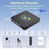 Android 14.0 TV Box 2025, Android Box 4GB RAM 32GB ROM, Tv Box Android 8K 4K Wi-Fi 6 RK3528 Quad-Core CPU Dual-Band Wi-Fi 2.4G 5G Ethernet 100M Bluetooth 5.0 USB 3.0 Smart Box for TV - Image 7