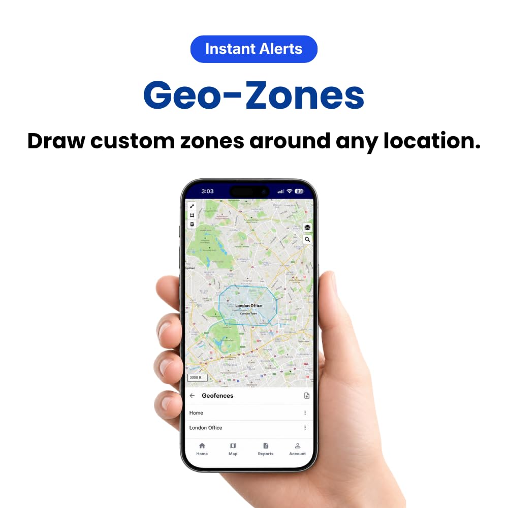 4G Plug-in OBD GPS Tracker per auto, furgoni, camion, tracciamento in tempo reale, nessuna installazione richiesta, iOS e Android App - Supporto UK - Funziona con tutti i veicoli - Regno Unito e in