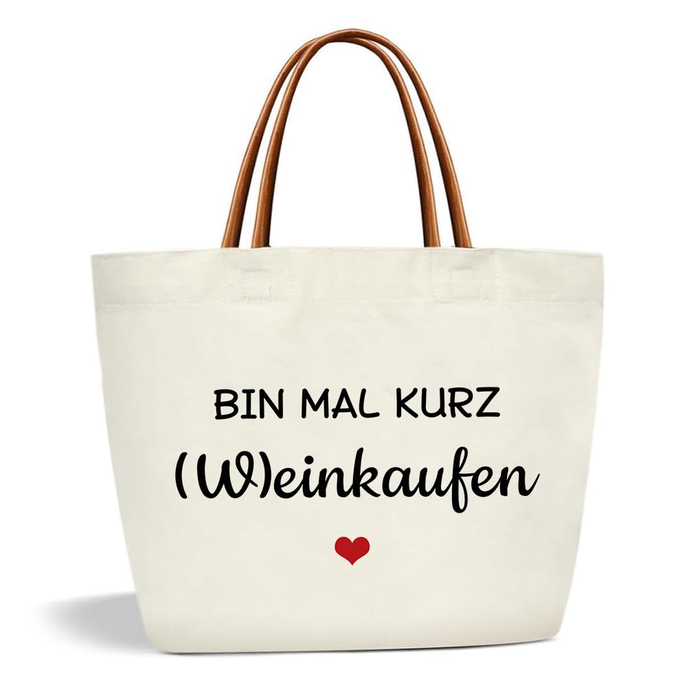 Toozen Canvas draagtas voor vrouwen, cadeau voor dames, shoppertas, boodschappentas met grappige spreuk, stoffen tas, cadeau voor vrouwen, echtgenote, vriendin, collega voor verjaardag, vakantie Toozen Canvas draagtas voor vrouwen, cadeau voor dames, shoppertas, boodschappentas met grappige spreuk, stoffen tas, cadeau voor vrouwen, echtgenote, vriendin, collega voor verjaardag, vakantie