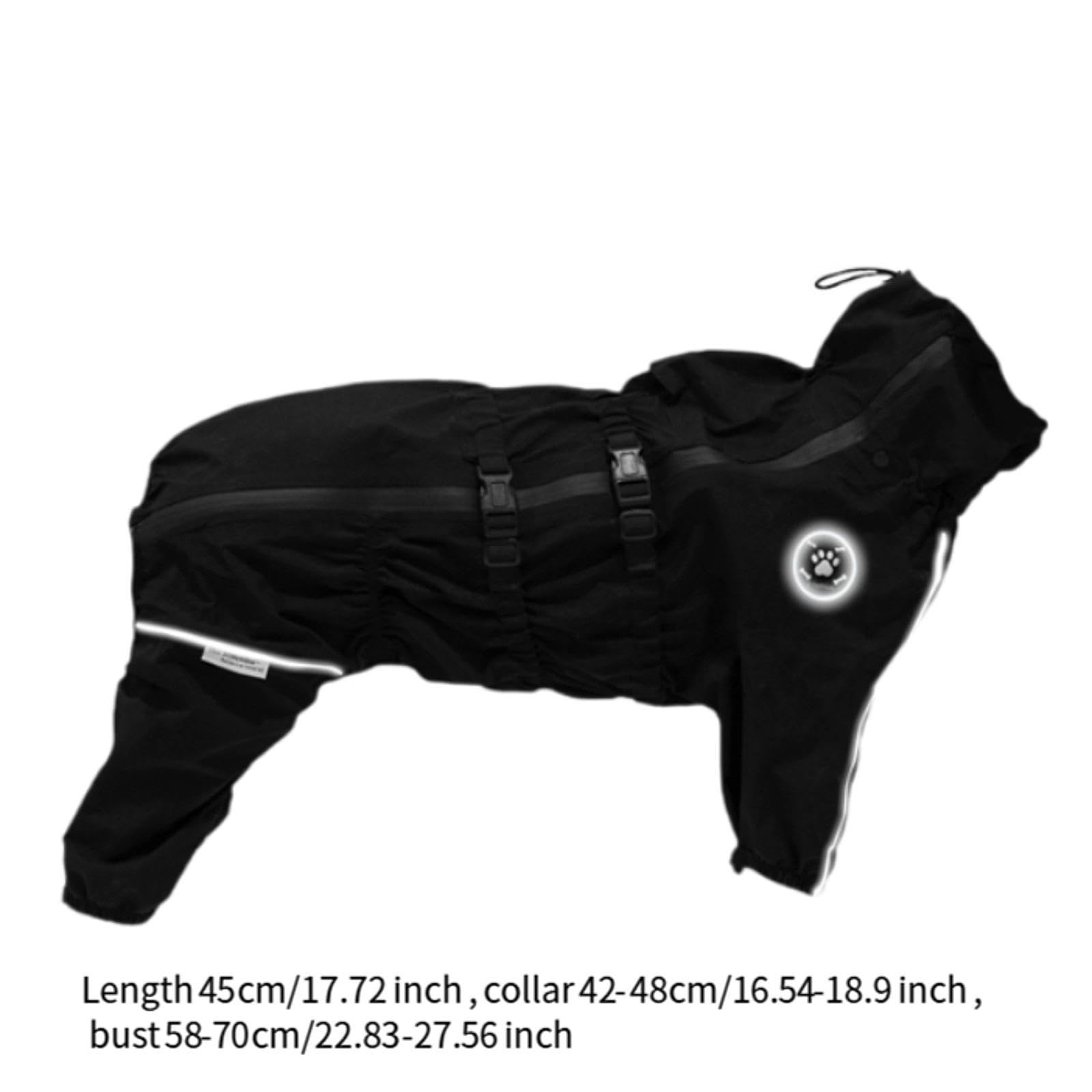 Abrigo de invierno para perros, ropa para perros, traje de nieve, disfraz para mascotas, caminar al aire libre, abrigo reflectante para cachorros, chaqueta para perros pequeños y medianos