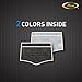 HASOCARE Disposable Moisture Wicking Briefs (Without pad) for Men, 7 Count, Packaging May Vary