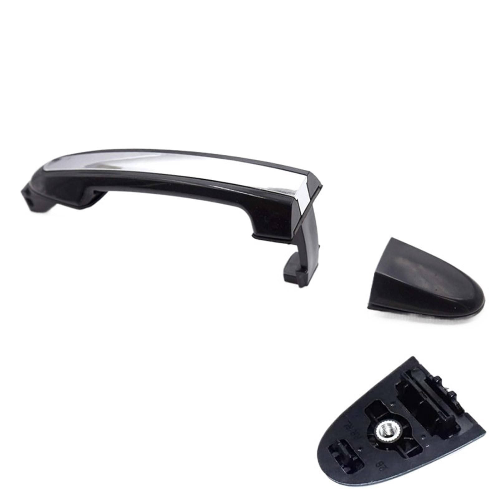 Jeiuvrao Rear Right For Hyundai Santa Exterior Door Handle Replacement(Rear Right)