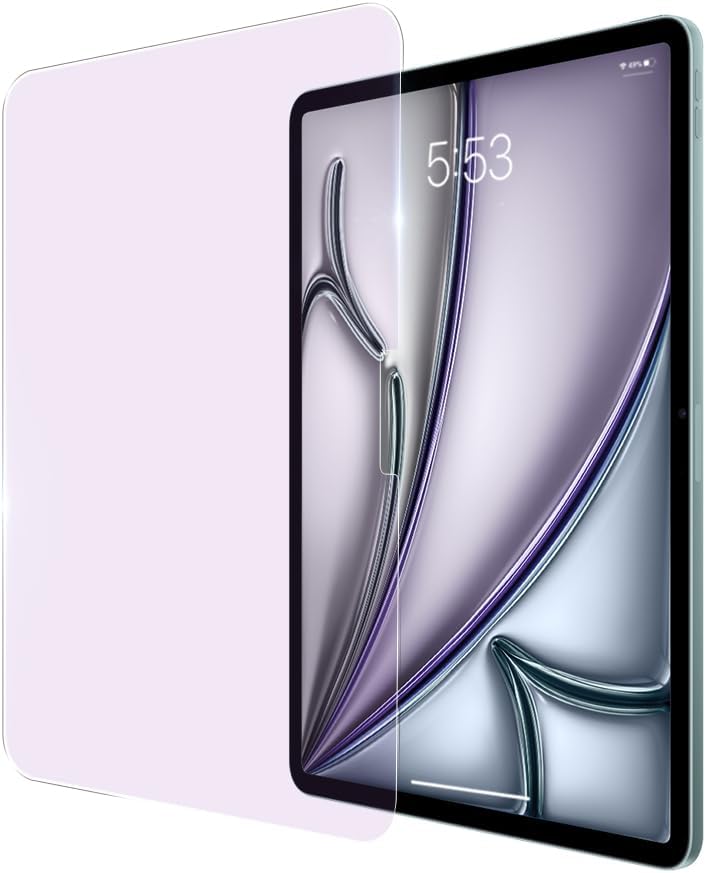 PERFECTSIGHT Medical-grade Screen Protector for iPad Pro 12.9 Inch (2022/2021/2020/2018 Model) [Anti 8 Radiations, Eye Care] Anti Glare Blue Light Filter Anti Fingerprint Tempered Glass